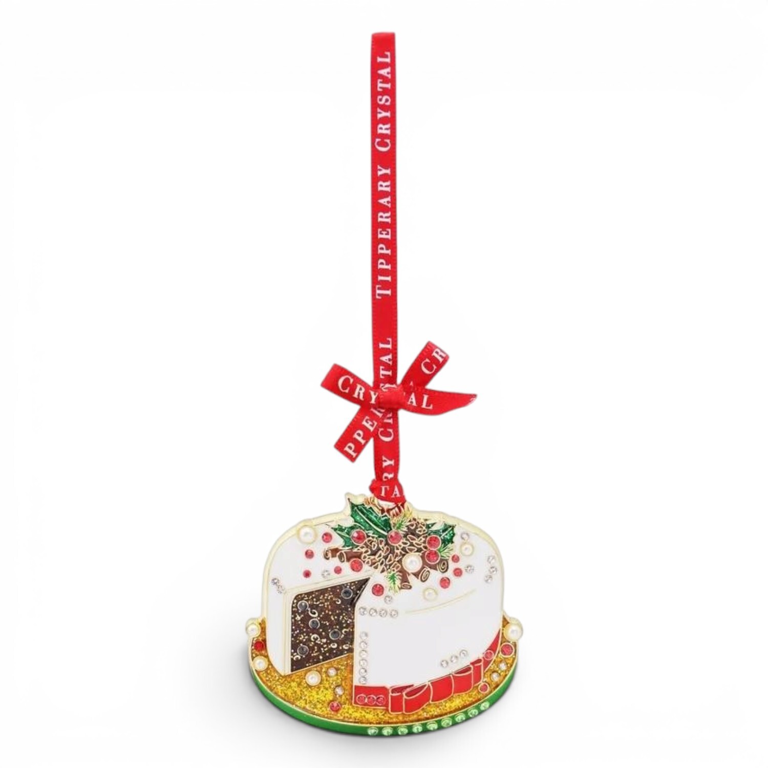 Tipperary Unisex Multicolor Sparkle Hanging Decoration Christmas Cake - Image 2