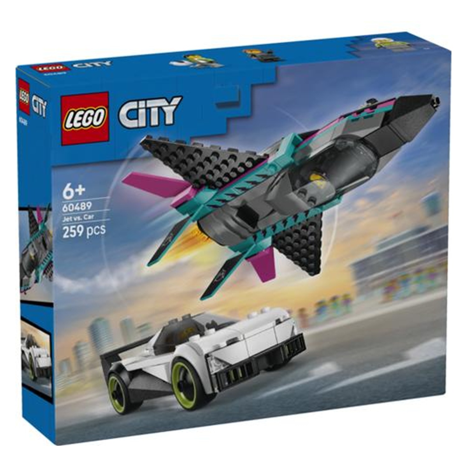 Lego CITY 60489 Jet vs Car - Image 20