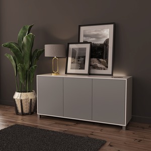 SMART Sideboard with Phone Charging, Mood Lighting