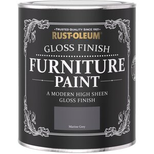 Rust-Oleum Gloss Furniture Paint Marine Grey