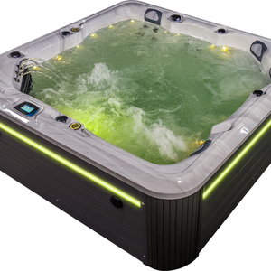 Palm Spas Manhattan Luxury Hot Tub 6 Seat Twin Lounger