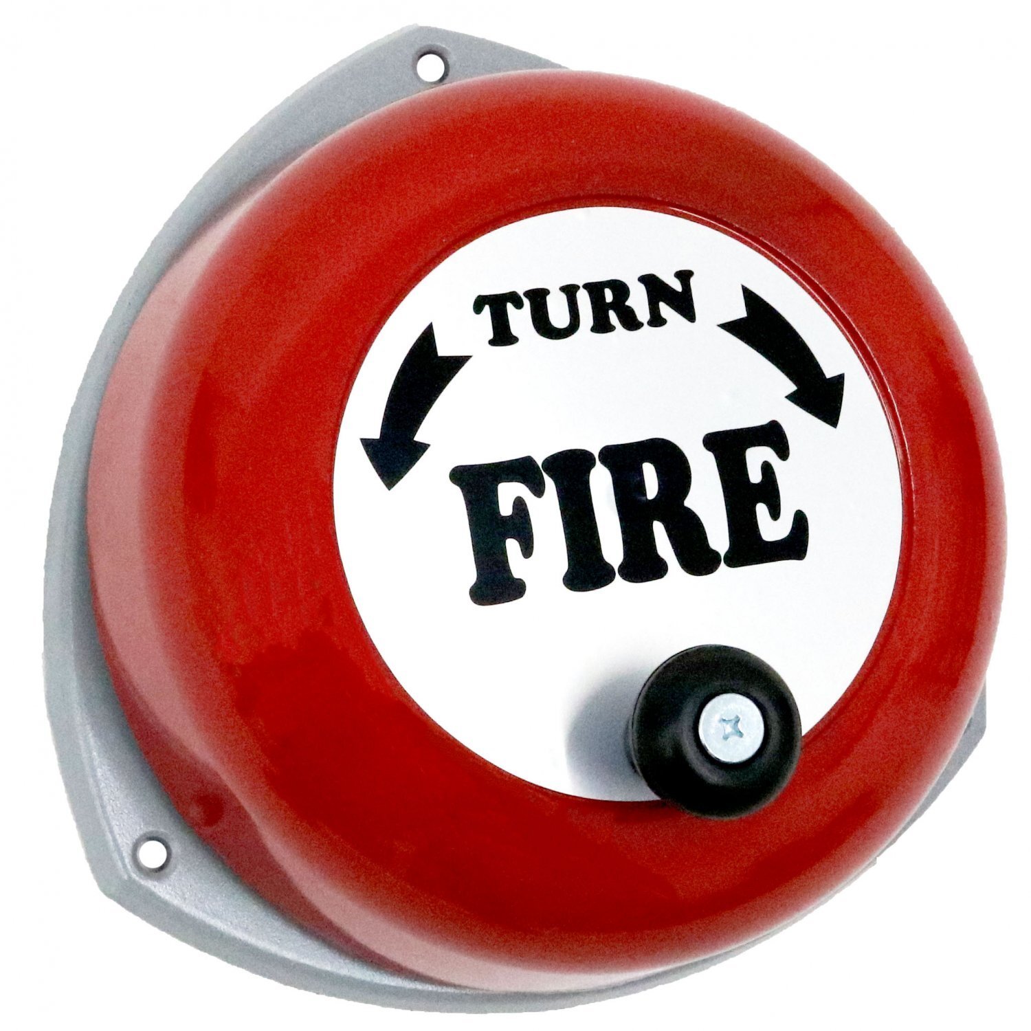 Fire Service Bell Oypla Emergency Rotary Hand Fire Safety Bell Manual Alarm
