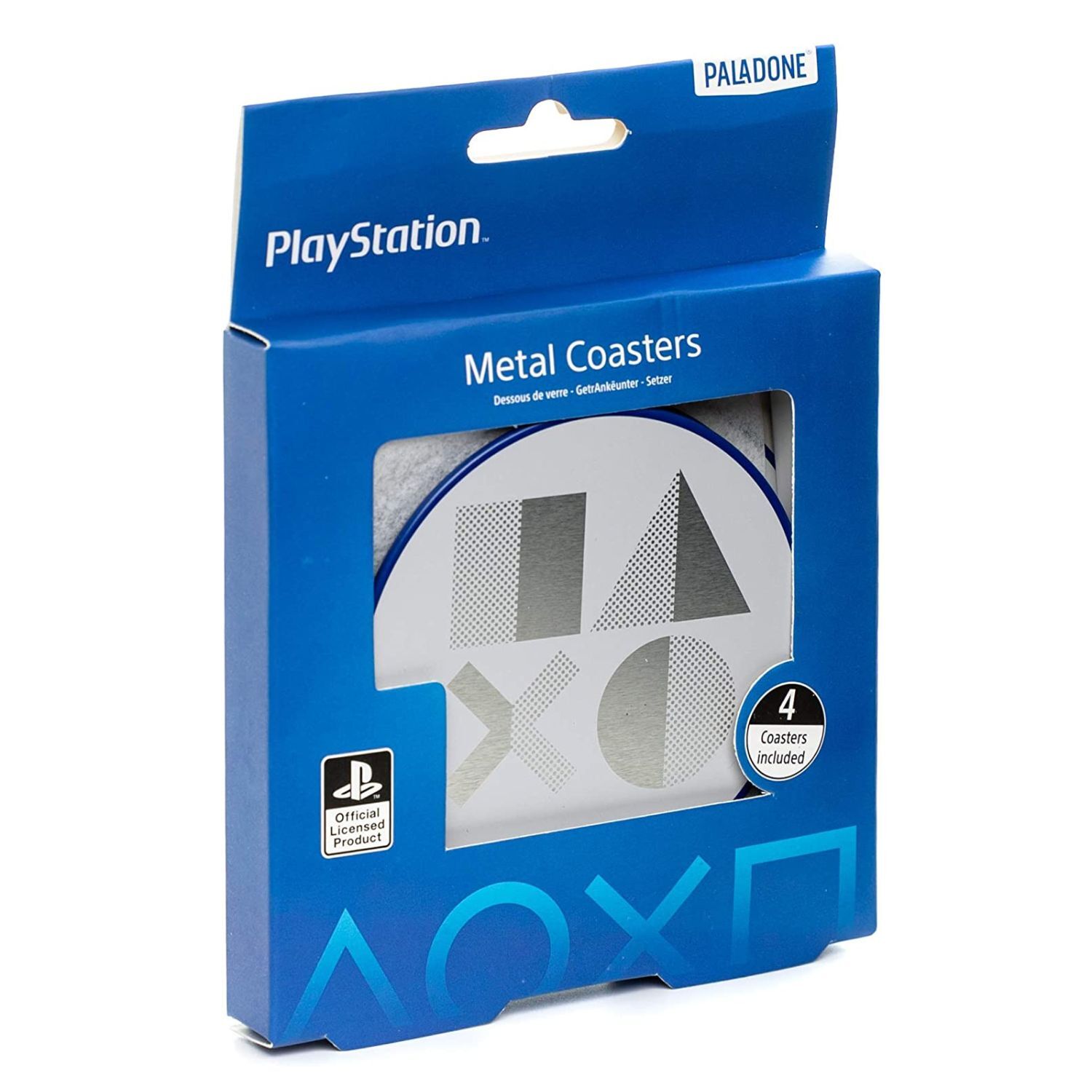 Image of PlayStation PS5 Metal Drink Coasters -&hellip;