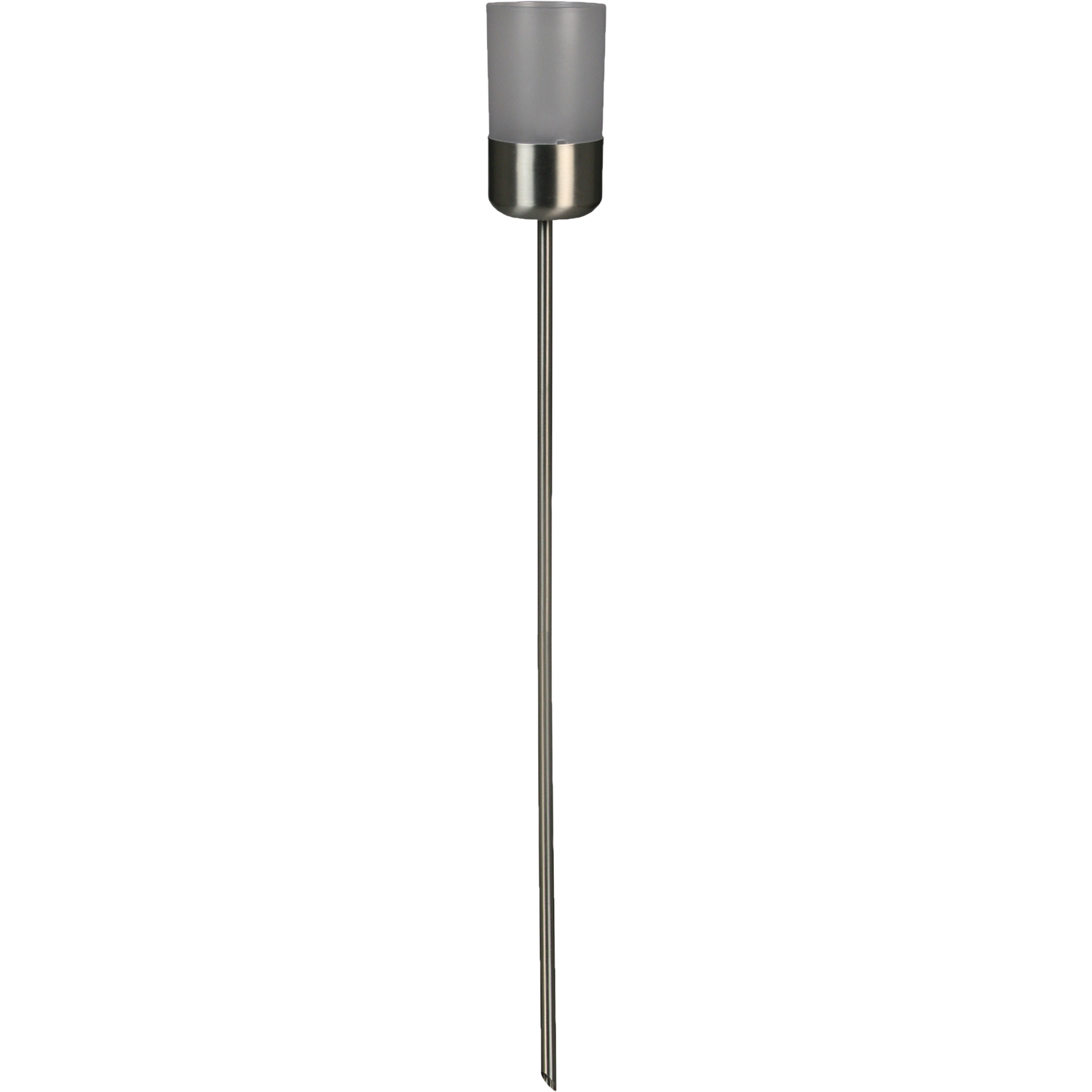 Luxform Jamaica LED Solar Spike Light - Stainless Steel - Silver - Image 5