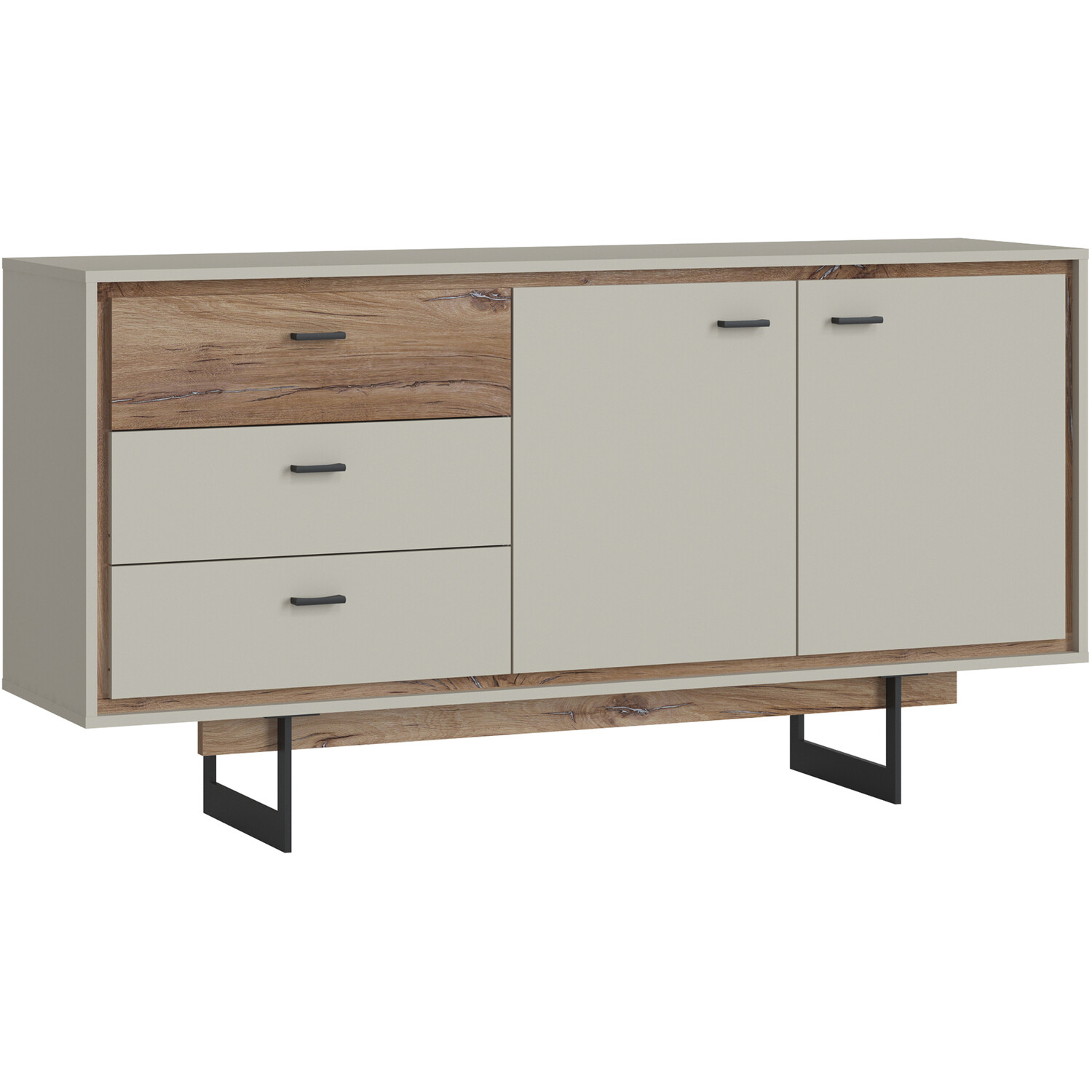 Furniture To Go - Rivero 2-Door Sideboard - Okay & Grey thumbnail