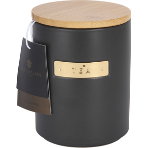 Tea Caddy with Airtight Bamboo Lid