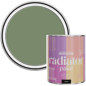 Rust-Oleum Radiator Paint in Gloss Finish - All Green 750ml