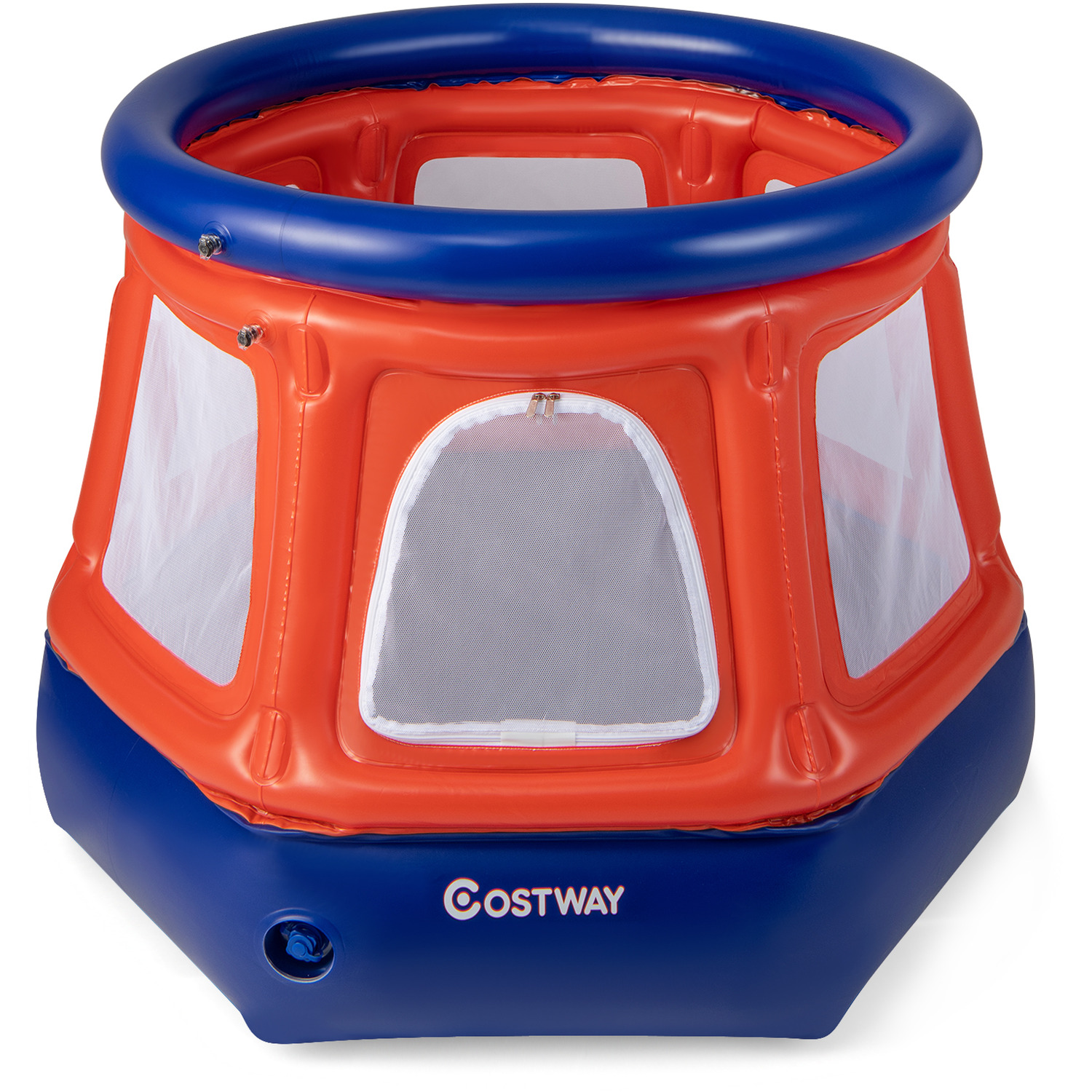 Image of Inflatable Kids Trampoline - Red