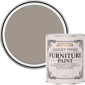 Rust-Oleum Chalky Furniture Paint - Whipped Truffle 750ml