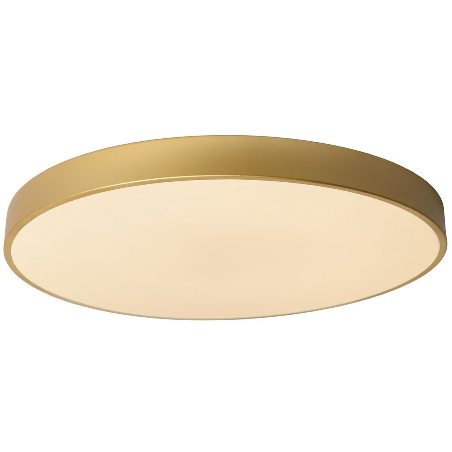 Unar 50cm Modern Flush Ceiling Light Gold - Brass thumbnail