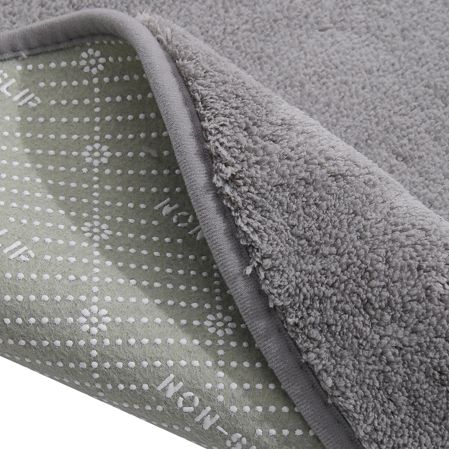 Round Area Rug For Kids Room - Grey