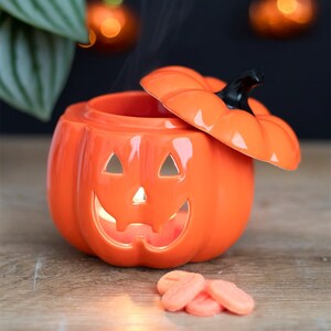 Decorative Jack-O-Lantern Oil Burner