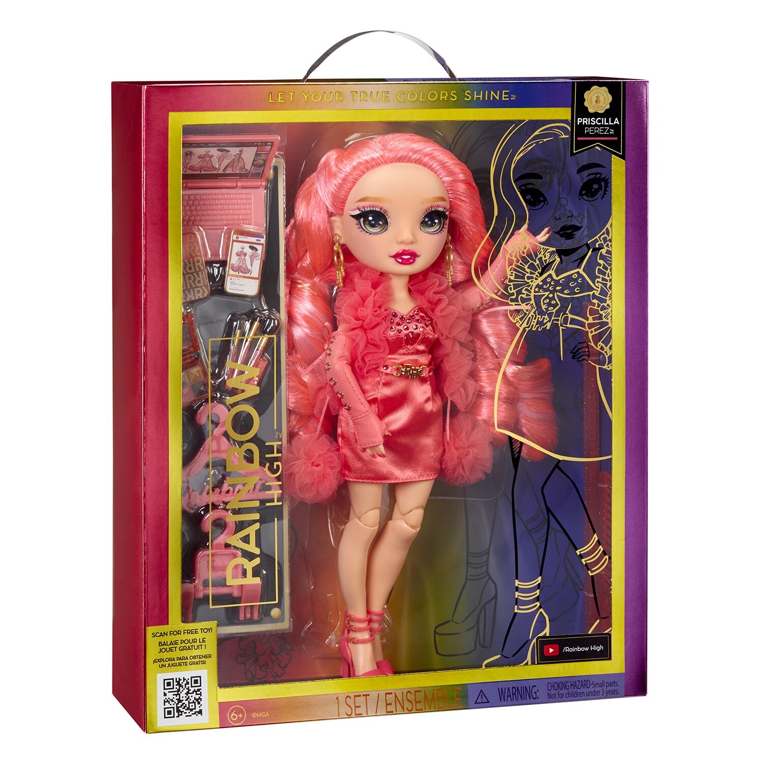 Image of Assorted Rainbow High Fashion Doll