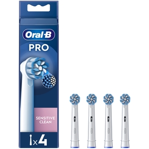Oral-B Pro Sensitive Clean Toothbrush Heads, 4 Counts