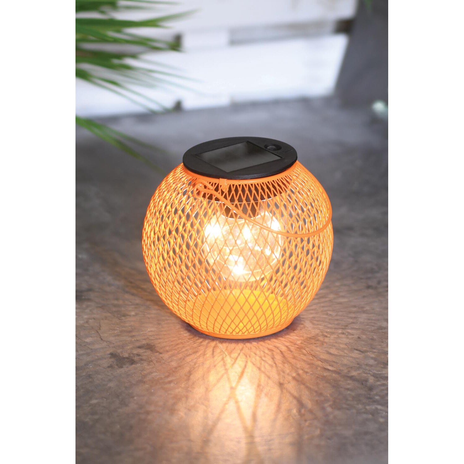 Small Solar Mesh Lantern