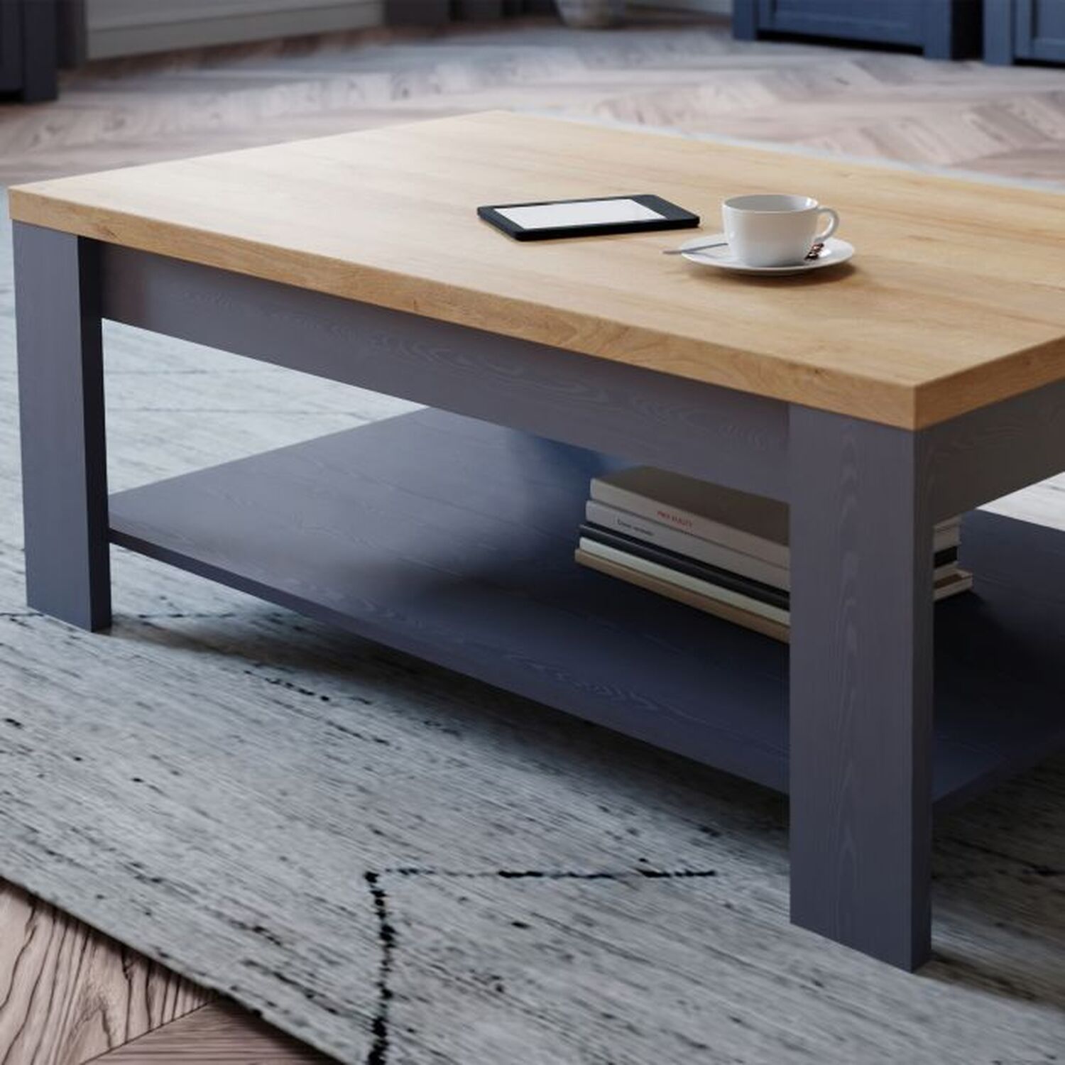 Boholle Coffee Table - Navy