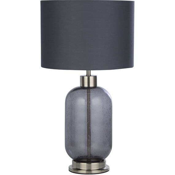 Kendric Smoke Glass Table Lamp