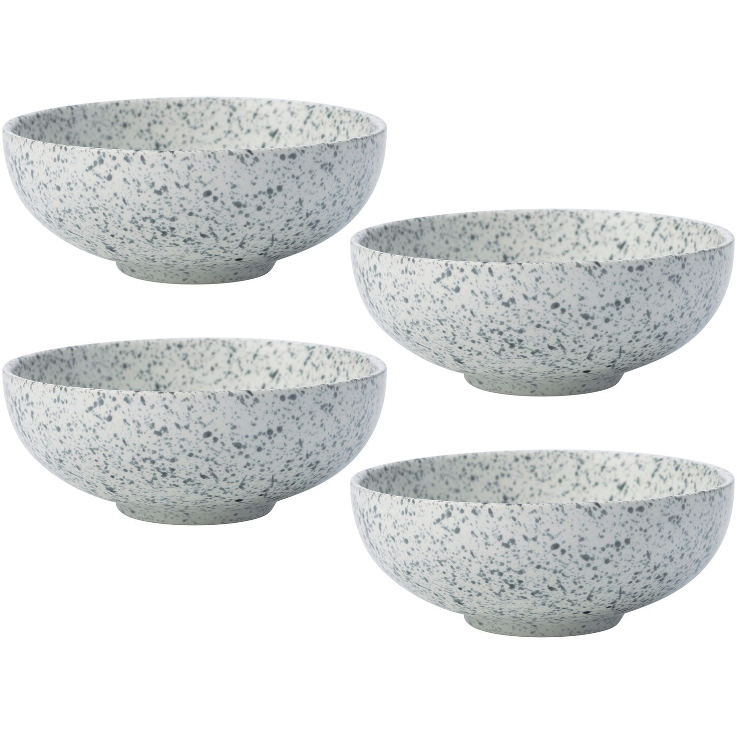 Image of Caviar Speckle 4-Piece Coupe Bowl Set&hellip;