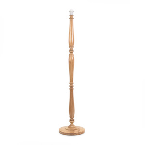 Victoria Wood Floor Lamp Base