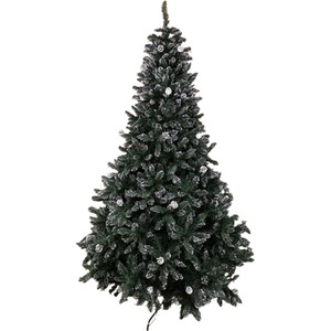 2.4m 8ft Rocky Mountain Pine Artificial Christmas Tree Snow Tip