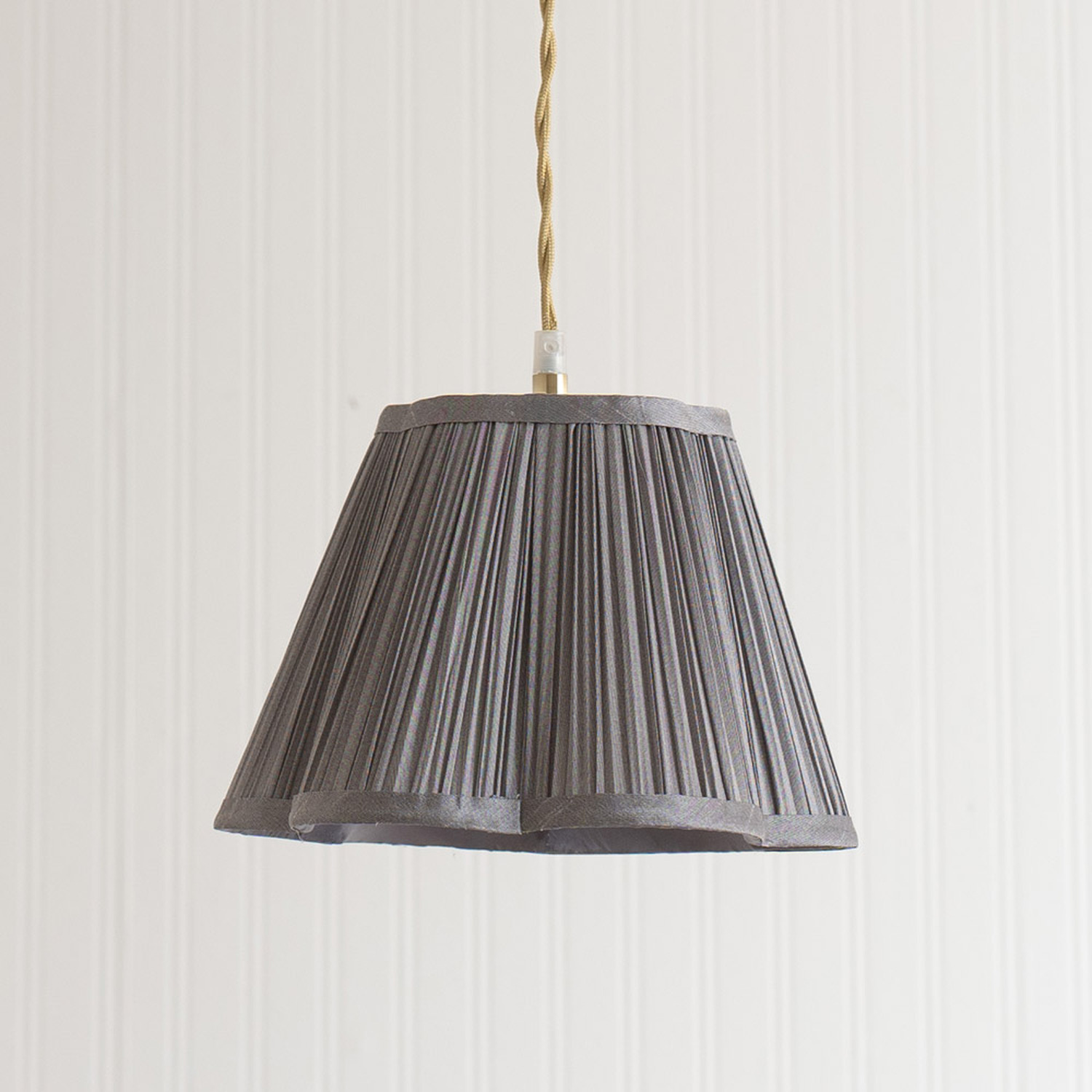 Image of Loralei Small Pleated Dark Faux Silk&hellip;