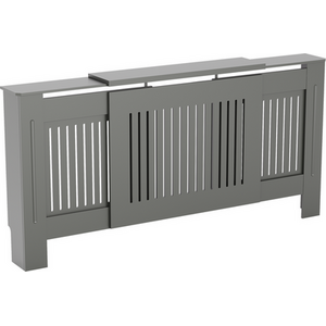 Grey / 204cm Chelsea Radiator Cover shot 8338384