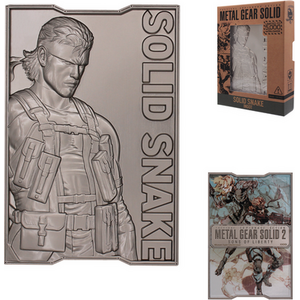 Metal Gear Solid 2 Snake Limited Edition Metal Collectible