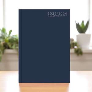 Blue A5 Academic Diary Week To View School Planner Organiser