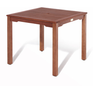 Rowlinson Willington Hardwood Square Table 90cm