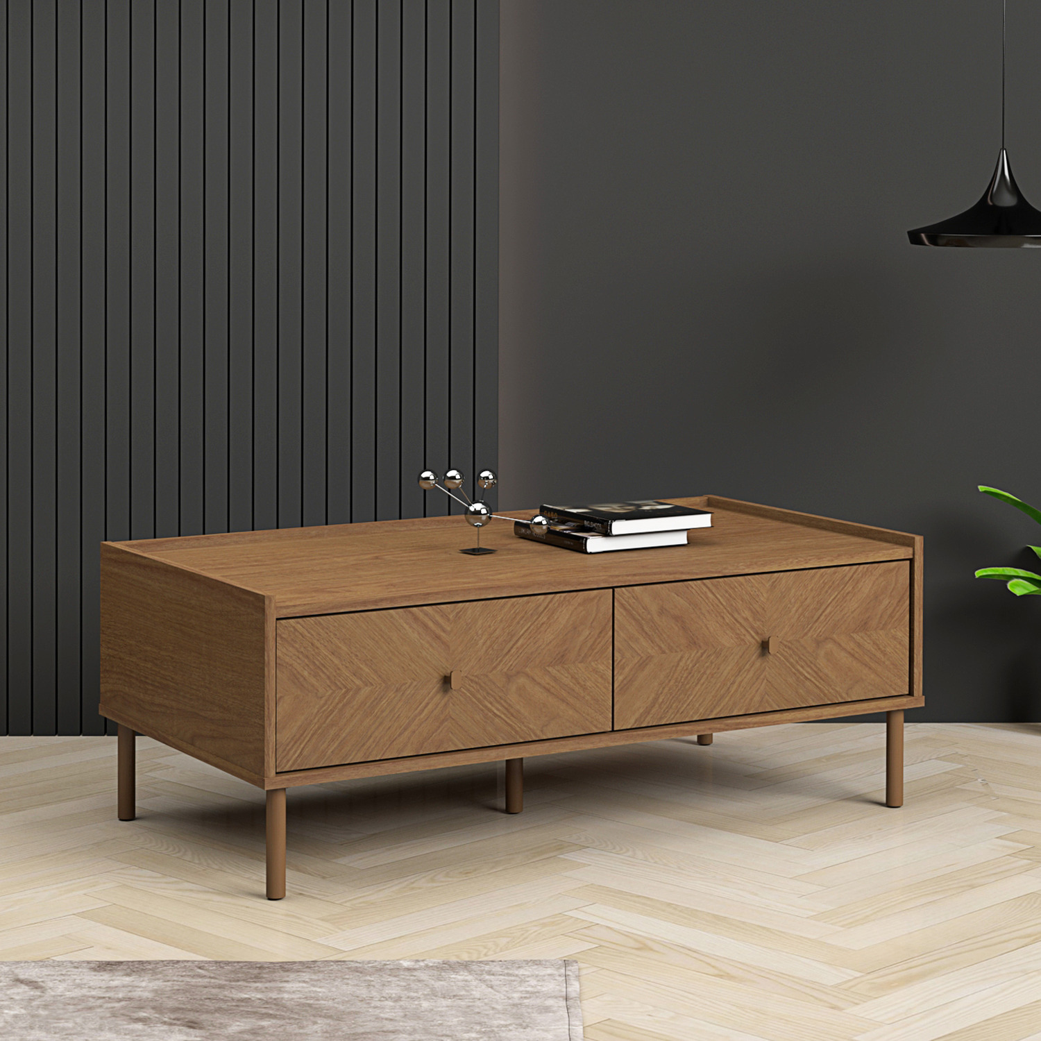 Lv80 Coffee Table - Brown
