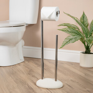 Pebble Toilet Roll Holder