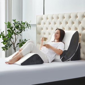 4 Piece Adjustable Pain Relieving Wedge Pillow Set