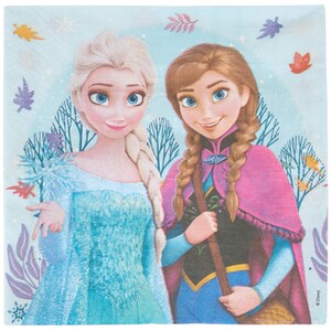 Pack of 20 Frozen Idyllic Napkins