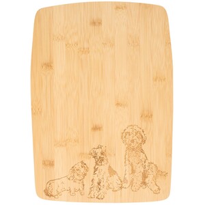 Waggy Tails XL Bamboo Chopping Board