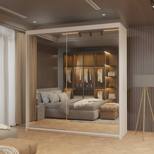 Quiberon Sliding Mirror Wardrobe