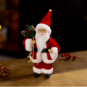 2 pack of Hanging Santa Claus Christmas Tree Decorations