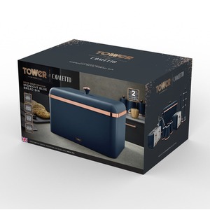 Cavaletto Bread Bin Mid Blue