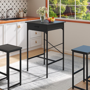 Bar Table with Built-In Charging Station