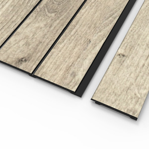 SplashPro Wide Slat Panel Left Hand Trim