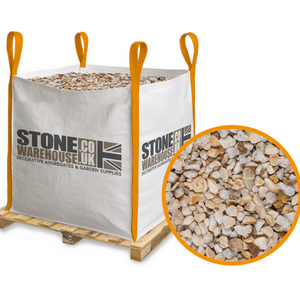 Spanish Gold Chippings 12-20mm Half Bulk Bag 500kg