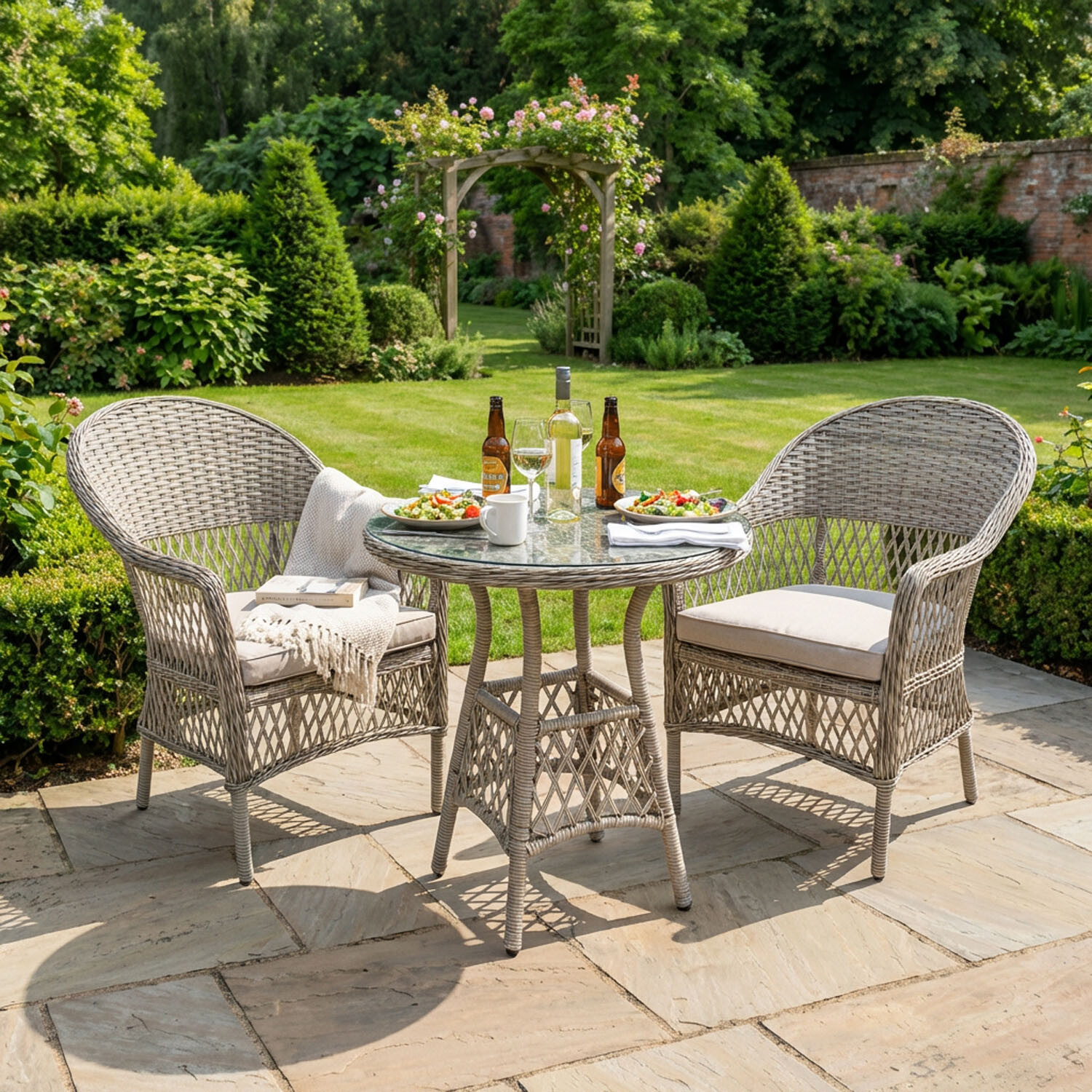 Julia Bistro Set - Neutral