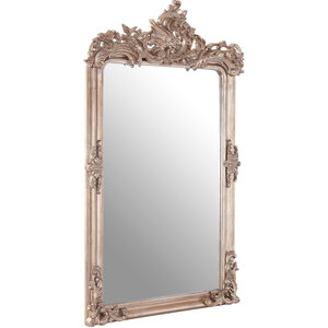 Sunburst Multilevel Wooden Wall Mirror