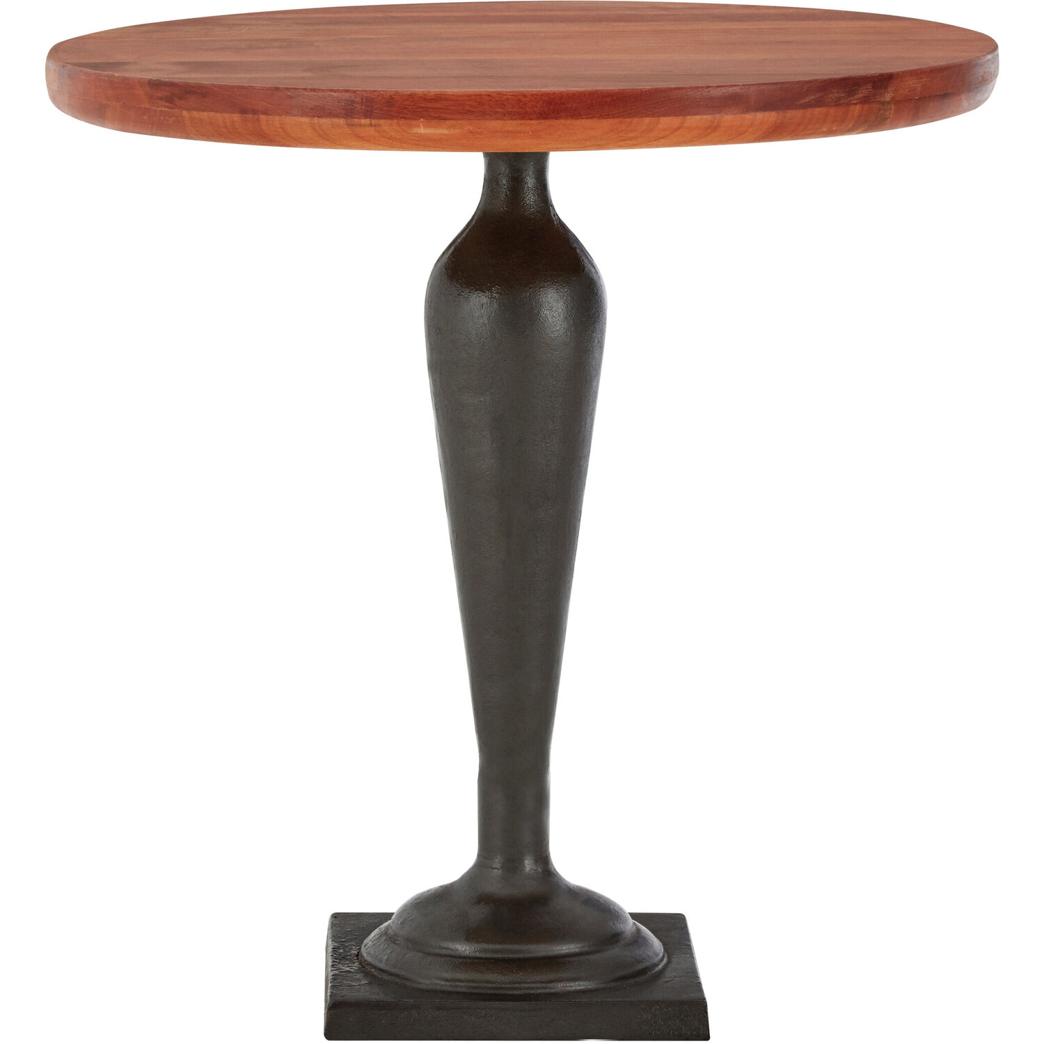 New Foundry Round Side Table - Brown