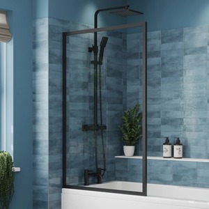 Square Fixed Bath Shower Screen