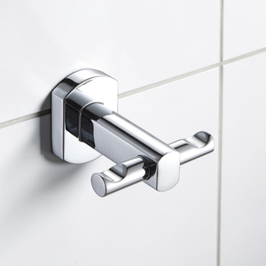 Showerdrape Admiralty Chrome Stainless Steel Wall Mounted Robe Hook