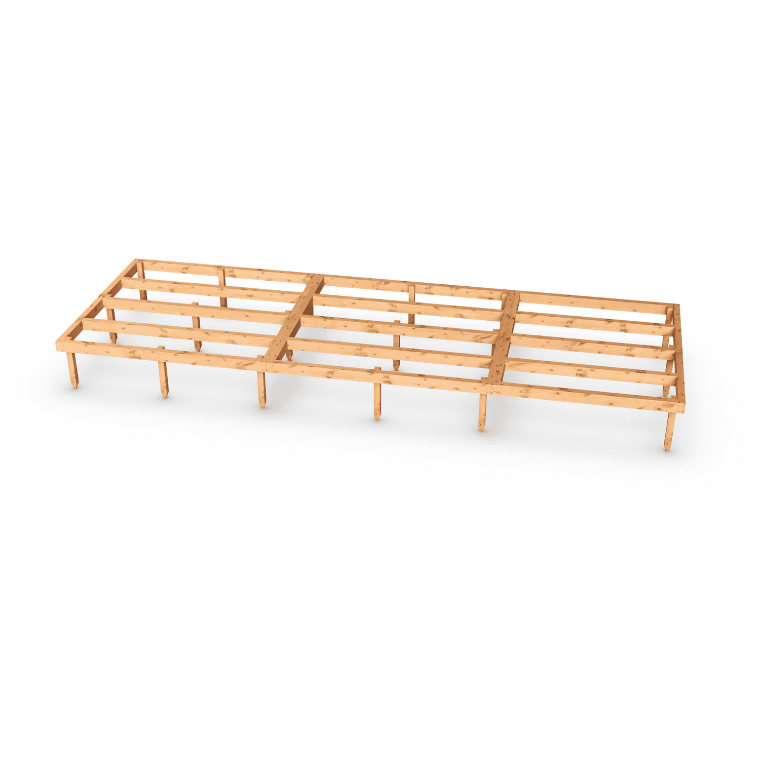 Empire Sheds 14X5 Empire Timber Shed Base - Green