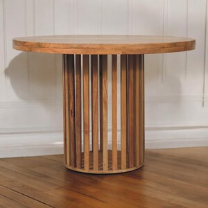 Solid Wood Ariella Round Dining Table