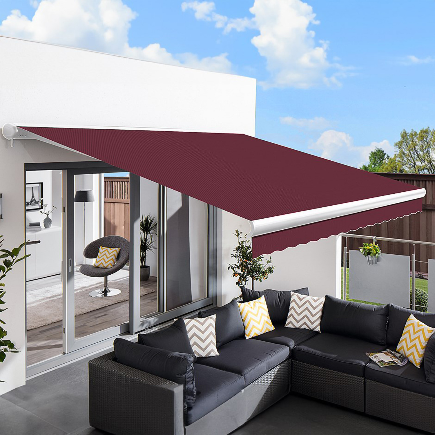 Image of Full Cassette Electric Patio Awning Canopy&hellip;