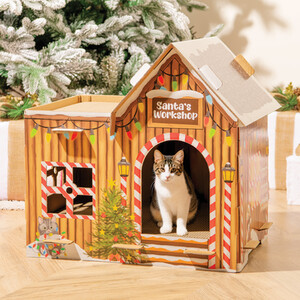 Santa Workshop Cat Scratcher