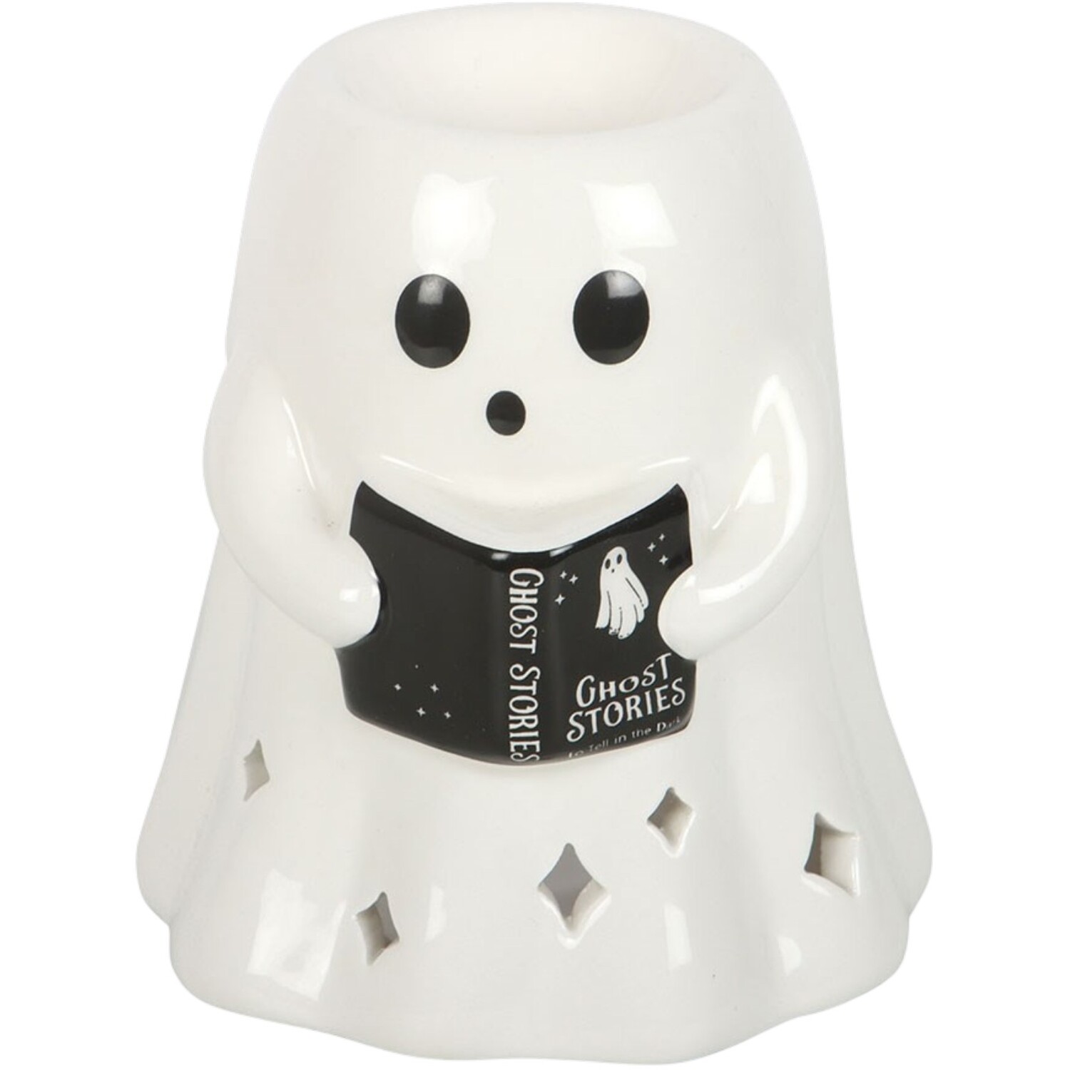 Kingsbury Gifts Ghost Stories Oil Burner - White